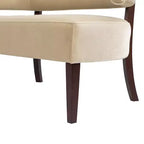 Jennifer Taylor Home Jared Roll Arm Tufted Bench Settee