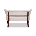 Jennifer Taylor Home Jared Roll Arm Tufted Bench Settee
