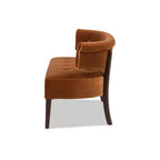 Jennifer Taylor Home Jared Roll Arm Tufted Bench Settee
