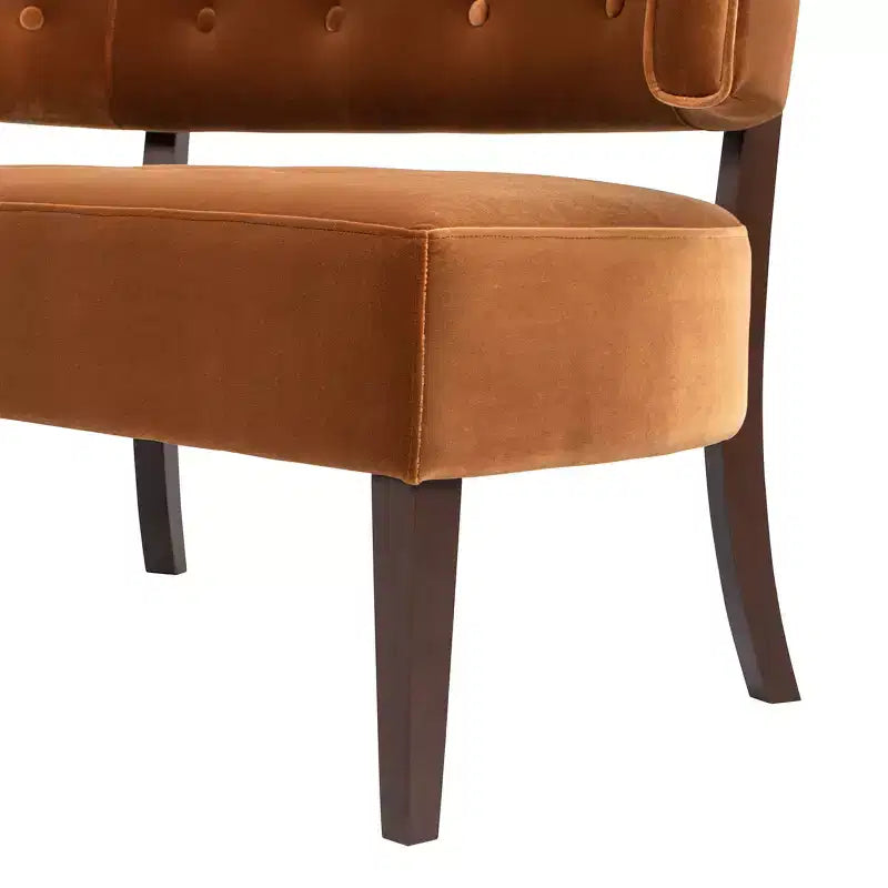 Jennifer Taylor Home Jared Roll Arm Tufted Bench Settee