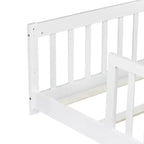 MAYEERTY Full Loft Bed Under-Bed Storage Space-Saving Heavy-Duty Metal