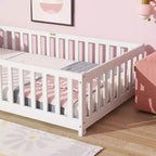MAYEERTY Full Loft Bed Under-Bed Storage Space-Saving Heavy-Duty Metal