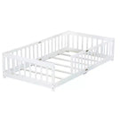 MAYEERTY Full Loft Bed Under-Bed Storage Space-Saving Heavy-Duty Metal