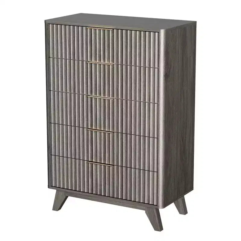 Karl Home 5 Drawer Grille Chest P2 Particleboard Density Board 30In. W
