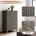 Karl Home 5 Drawer Grille Chest P2 Particleboard Density Board 30In. W