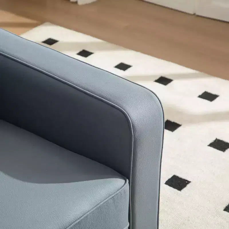 360 Swivel Armchair with Hidden Storage, Club Chair Single Sofa with Pillow for Living Room, Bedroom, Reading Room - ModernLuxe