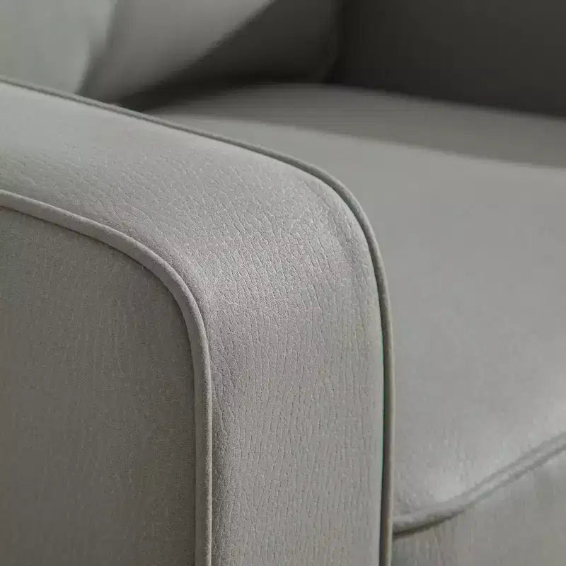 360 Swivel Armchair with Hidden Storage, Club Chair Single Sofa with Pillow for Living Room, Bedroom, Reading Room - ModernLuxe