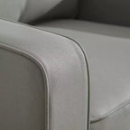 360 Swivel Armchair with Hidden Storage, Club Chair Single Sofa with Pillow for Living Room, Bedroom, Reading Room - ModernLuxe