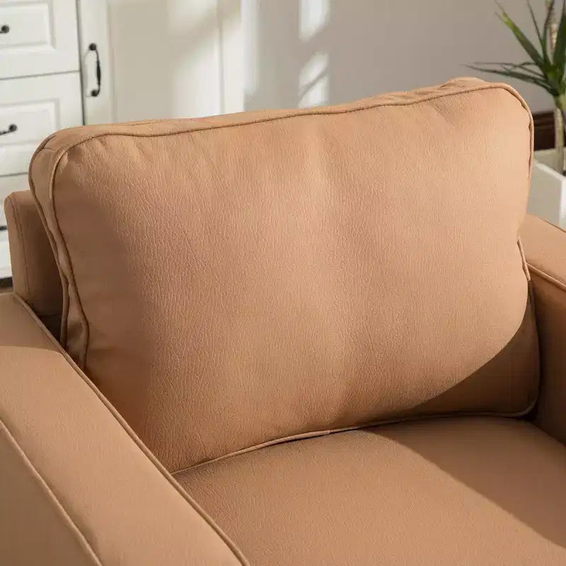 360 Swivel Armchair with Hidden Storage, Club Chair Single Sofa with Pillow for Living Room, Bedroom, Reading Room - ModernLuxe