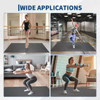4'x6' Portable PVC Dance Floor Mat, 5mm Thick Non-Slip Scratch-Resistant Dance Mat for Ballet Jazz Tap Yoga Pilates and Home Exercise