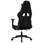 vidaXL Gaming Chair Black and Green Faux leather, metal, plywood, foam