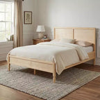 Christopher Knight Home Kesia Modern Wooden Bed Frame with Headboard