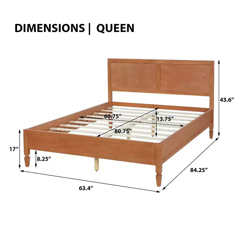 Christopher Knight Home Kesia Modern Wooden Bed Frame with Headboard