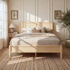 Christopher Knight Home Kesia Modern Wooden Bed Frame with Headboard