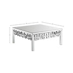 Meridian Furniture Aria Mirrored Coffee Table