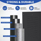 34.3 Narrow Rolling Tool Cabinet, Garage Storage with Lockable Door and 2 Drawers, Slim Metal Organizer