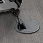 Scrivania ad L da 60" con ripiano superiore, libreria a 5 ripiani e cassetto per documenti, capacità del piano di 90 kg