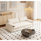 Divano letto convertibile 3-in-1 con contenitore laterale, Divano letto estraibile Queen da 66", Divano letto in velluto