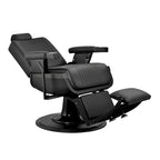 Poltrona da barbiere JAXSON Heavy Duty Reclining Hydraulic Barbershop Chair, telaio nero