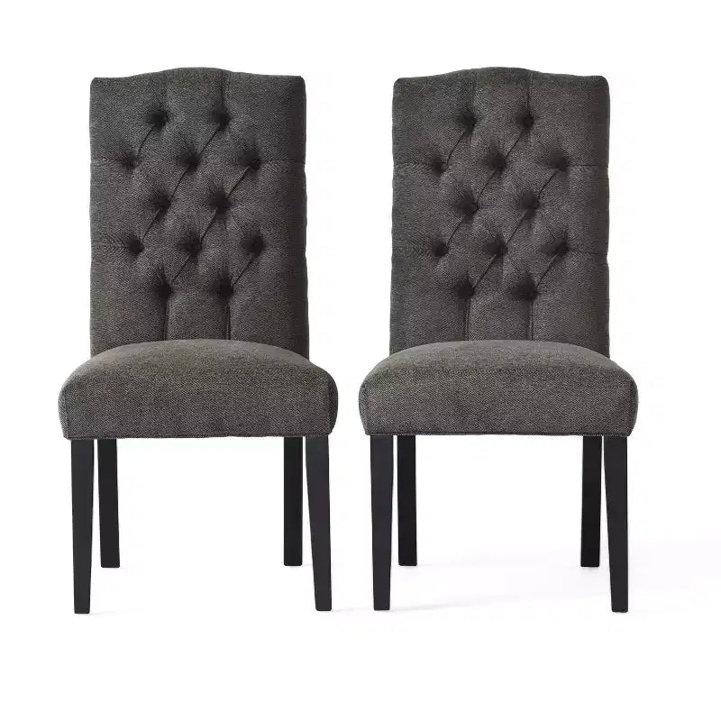 Set of 2 Crown Top Dining Chairs - Christopher Knight Home