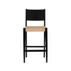 Powell Set of 2 Clara Barstools Black