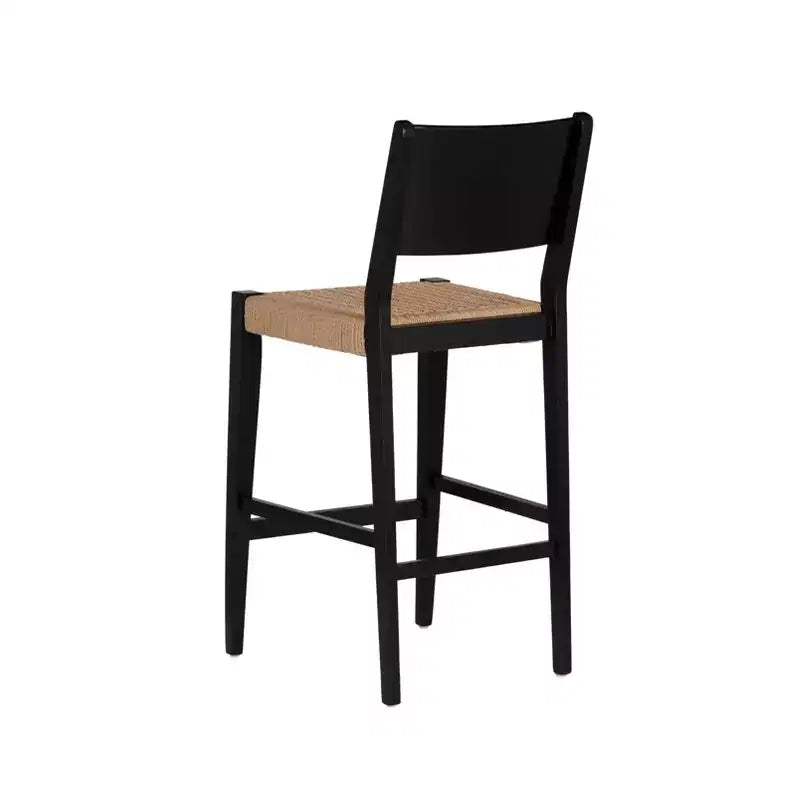 Powell Set of 2 Clara Barstools Black