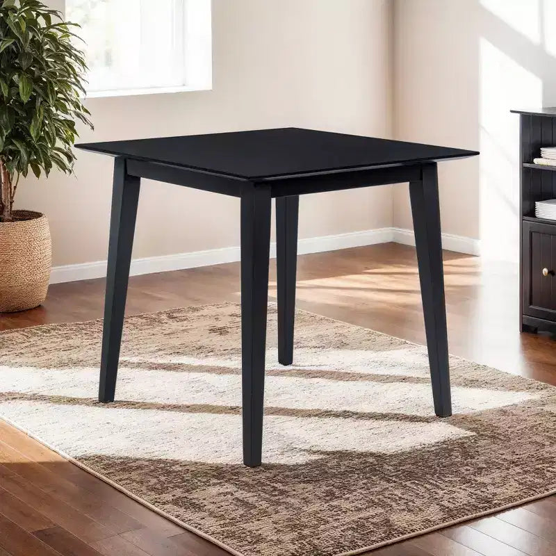 Powell Cadence Counter Dining Table Black
