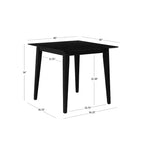Powell Cadence Counter Dining Table Black