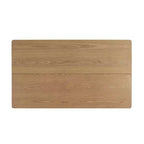 Christopher Knight Home Rowan Rustic 63" Dining Table with Double Pedestal Base Natural Ash