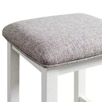 Stanford Multipurpose Dining Table Set White - Picket House Furnishings: 4-Piece, High Top, MDF Frame, Polyester Upholstery