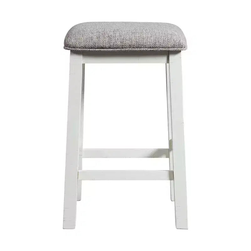 Stanford Multipurpose Dining Table Set White - Picket House Furnishings: 4-Piece, High Top, MDF Frame, Polyester Upholstery