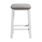 Stanford Multipurpose Dining Table Set White - Picket House Furnishings: 4-Piece, High Top, MDF Frame, Polyester Upholstery