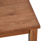 Lifestorey Carmen Transitional 36" Square Dining Table Beige