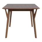 HOMES: Inside + Out 59" Palm Shade Mid-Century Rectangle Dining Table Seats 6 Walnut