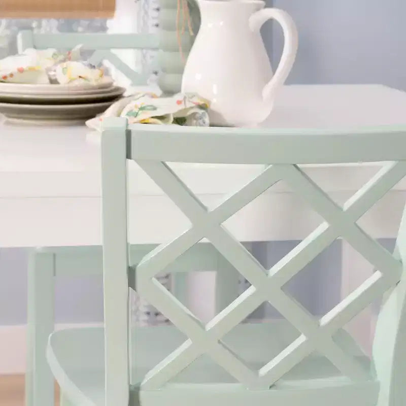 Powell 5pc Shelby Square Counter Height Dining Set Mint