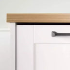 South Shore Toscano 6 Drawer Kitchen Island White/Maple