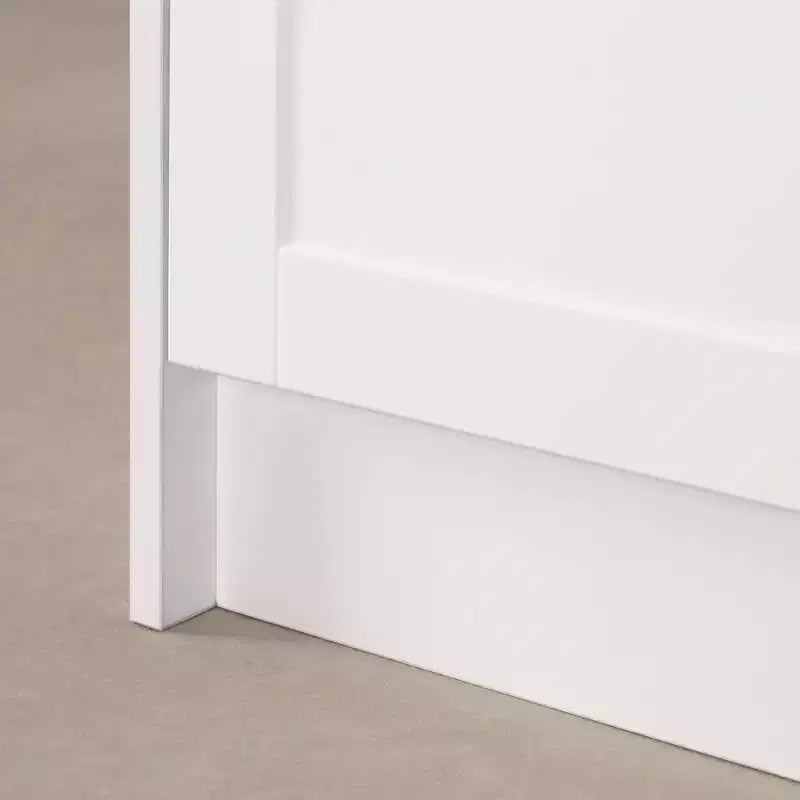 South Shore Toscano 6 Drawer Kitchen Island White/Maple