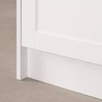 South Shore Toscano 6 Drawer Kitchen Island White/Maple