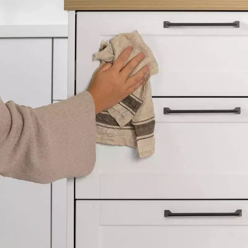 South Shore Toscano 6 Drawer Kitchen Island White/Maple