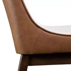 HOMES: Inside + Out 5pc Forest Wisp Mid-Century Modern Dining Room Set Walnut