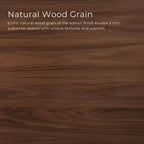HOMES: Inside + Out 5pc Forest Wisp Mid-Century Modern Dining Room Set Walnut