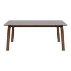 HOMES: Inside + Out 5pc Forest Wisp Mid-Century Modern Dining Room Set Walnut