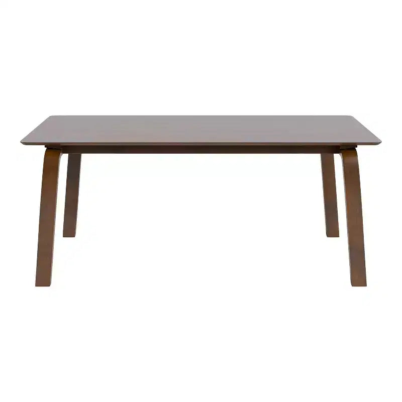 HOMES: Inside + Out 5pc Forest Wisp Mid-Century Modern Dining Room Set Walnut