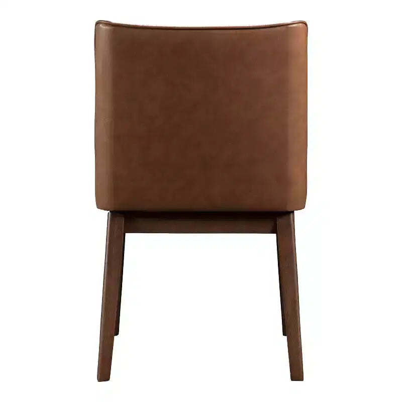 HOMES: Inside + Out 5pc Forest Wisp Mid-Century Modern Dining Room Set Walnut