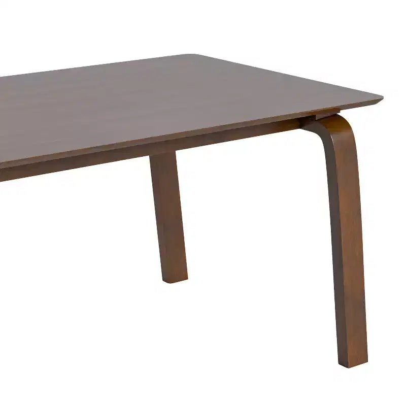 HOMES: Inside + Out 5pc Forest Wisp Mid-Century Modern Dining Room Set Walnut