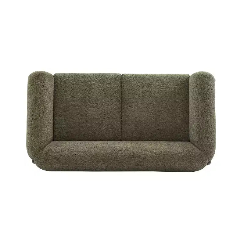 Christopher Knight Home James 63 " Boucle Fabric Loveseat Green