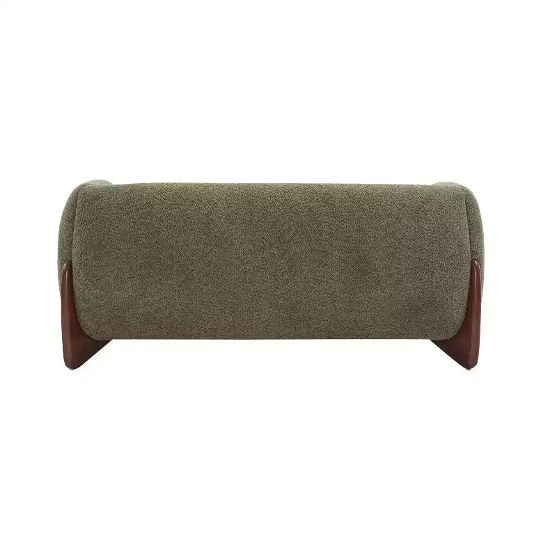 Christopher Knight Home James 63 " Boucle Fabric Loveseat Green