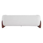 Christopher Knight Home Mia 82.75" Boucle Fabric 3 Seater Sofa Beige