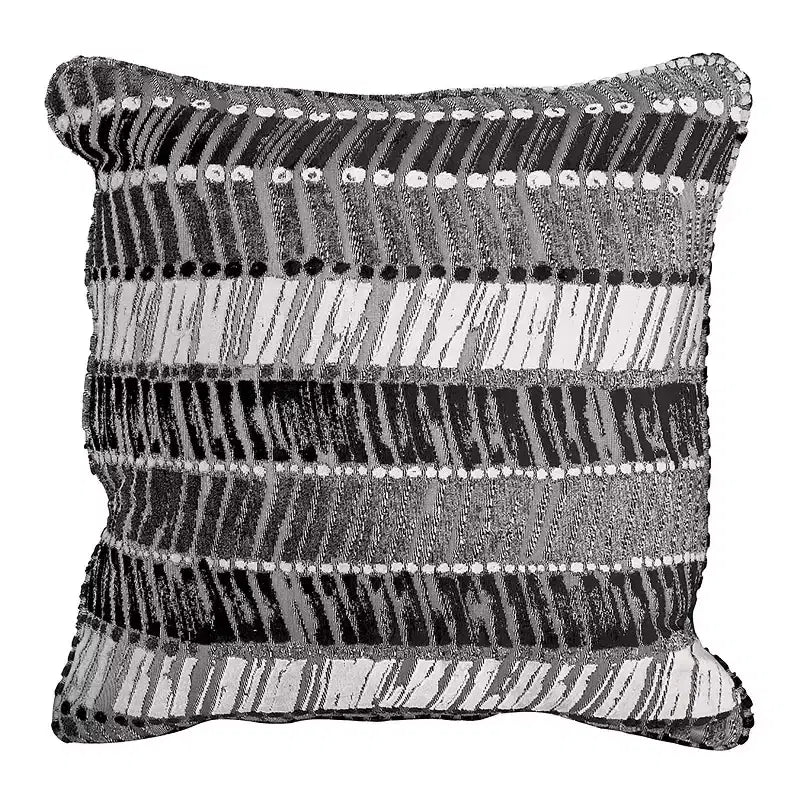 HOMES: Inside + Out Trikwin 96" Beige T Seat Cushion Gray