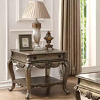 Acme Furniture Ragenardus Accent Table Vintage Oak Finish